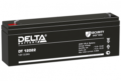 Delta DT 12022 Аккумулятор